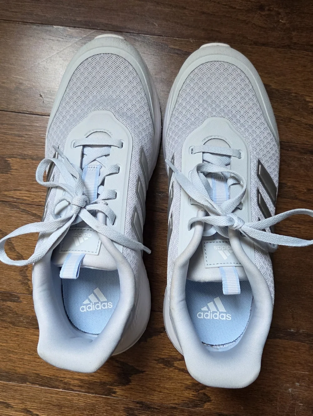 adidas X_PLR Path Light Blue Kids Sneaker Size 5 - Picture 8 of 9